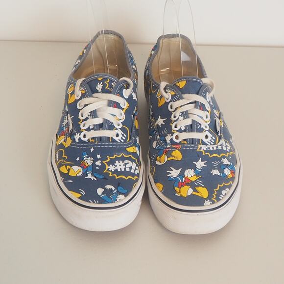 VANS x Disney DONALD DUCK Angry Yelling SK8R Unisex M 7 / W 8.5 Sneakers RARE - Picture 2 of 11